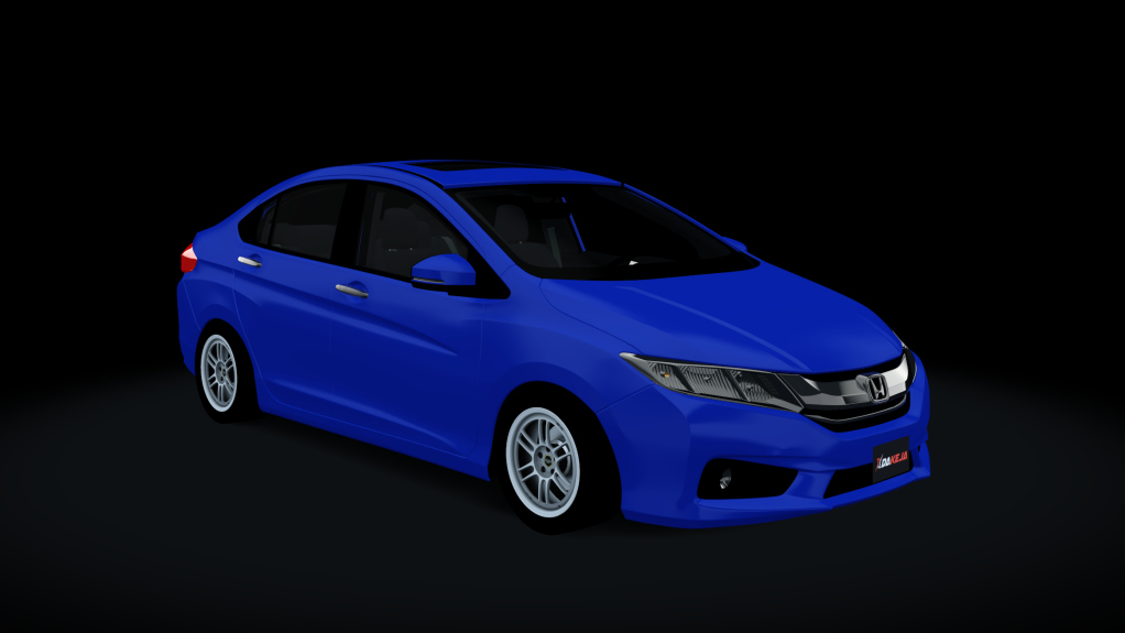 XDAKEJA Honda City GM6, skin Electric Blue