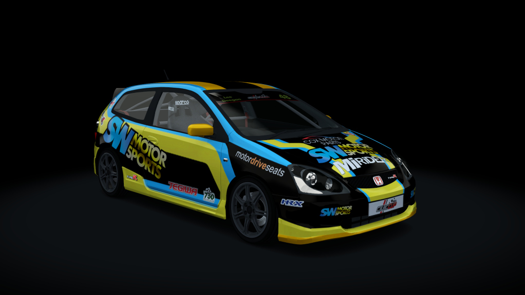 Honda Civic Type R (EP3 Cup), skin Lee_Deegan