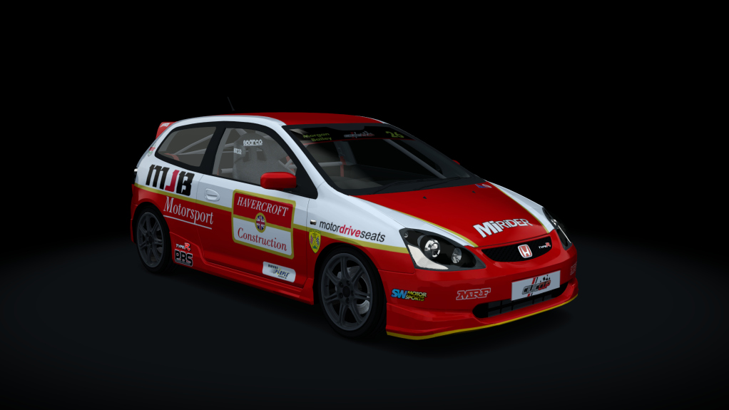 Honda Civic Type R (EP3 Cup), skin Morgan_Bailey