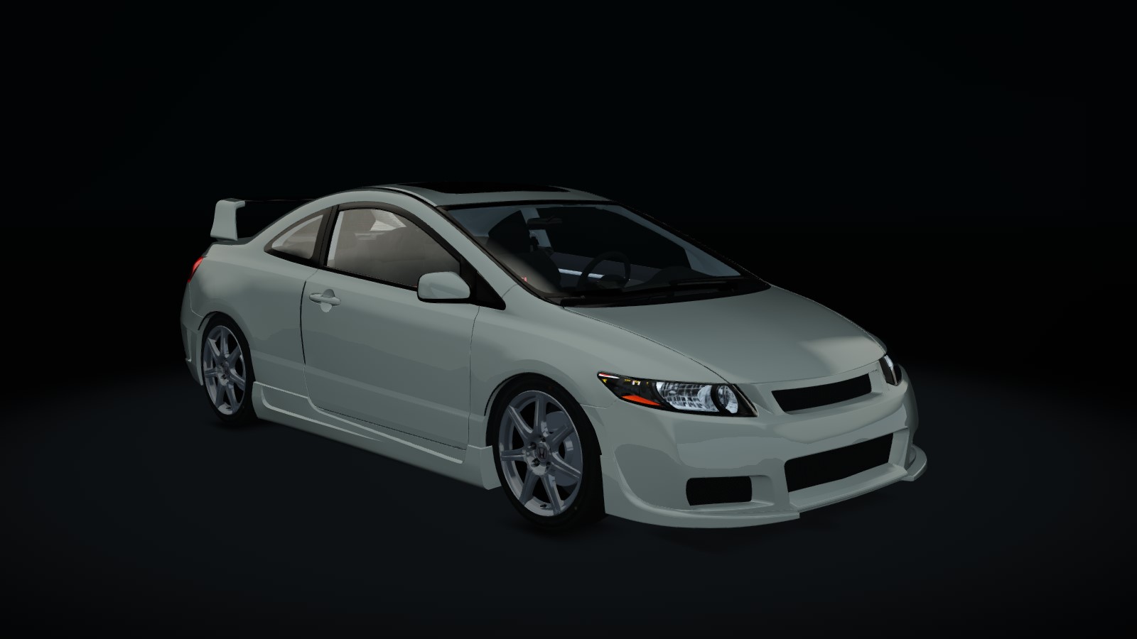 Honda Civic SI 2006, skin Galaxy_grey_metallic