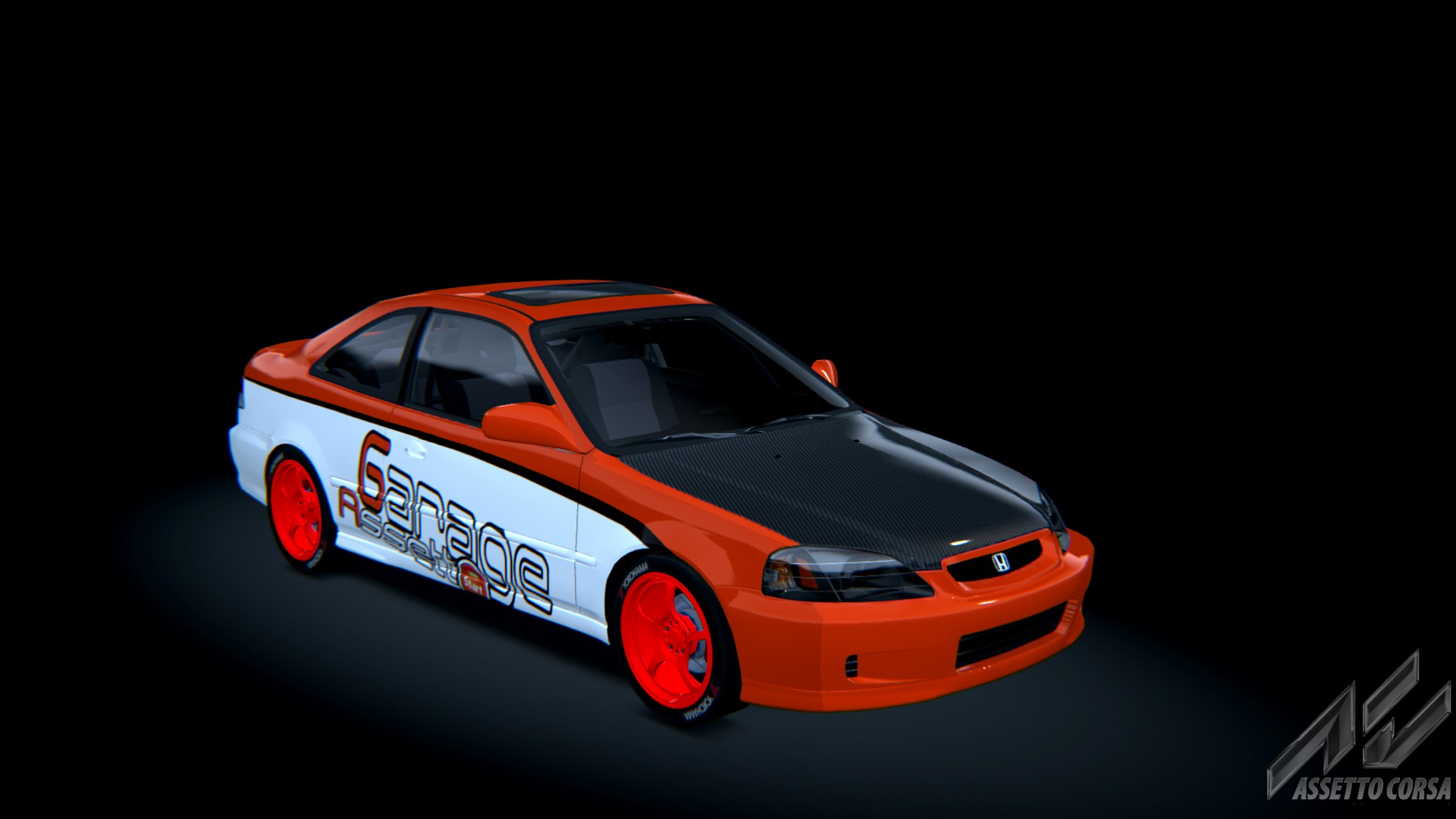 Honda Civic Si '99, skin Assetto_Garaje