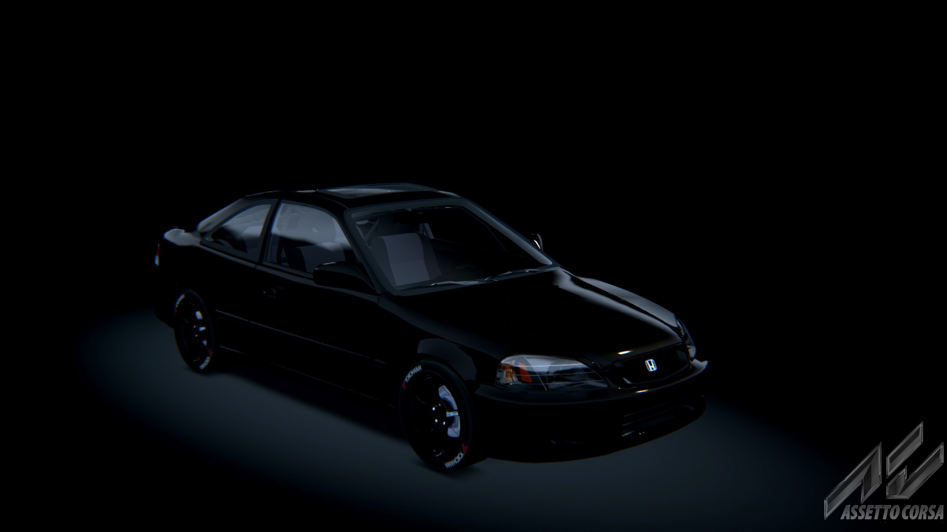 Honda Civic Si '99, skin BLACK