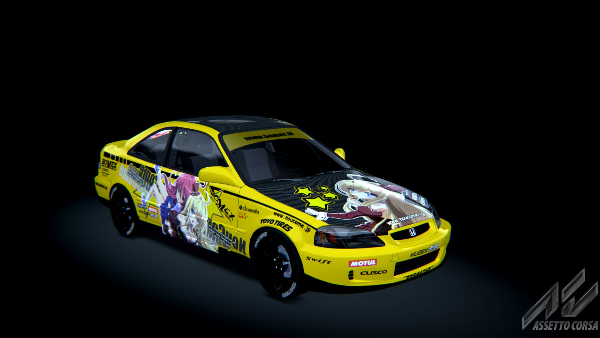 Honda Civic Si '99, skin CHOCOLAT