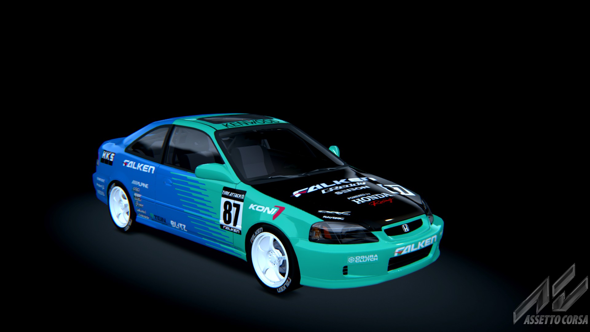 Honda Civic Si '99, skin FALKEN_1