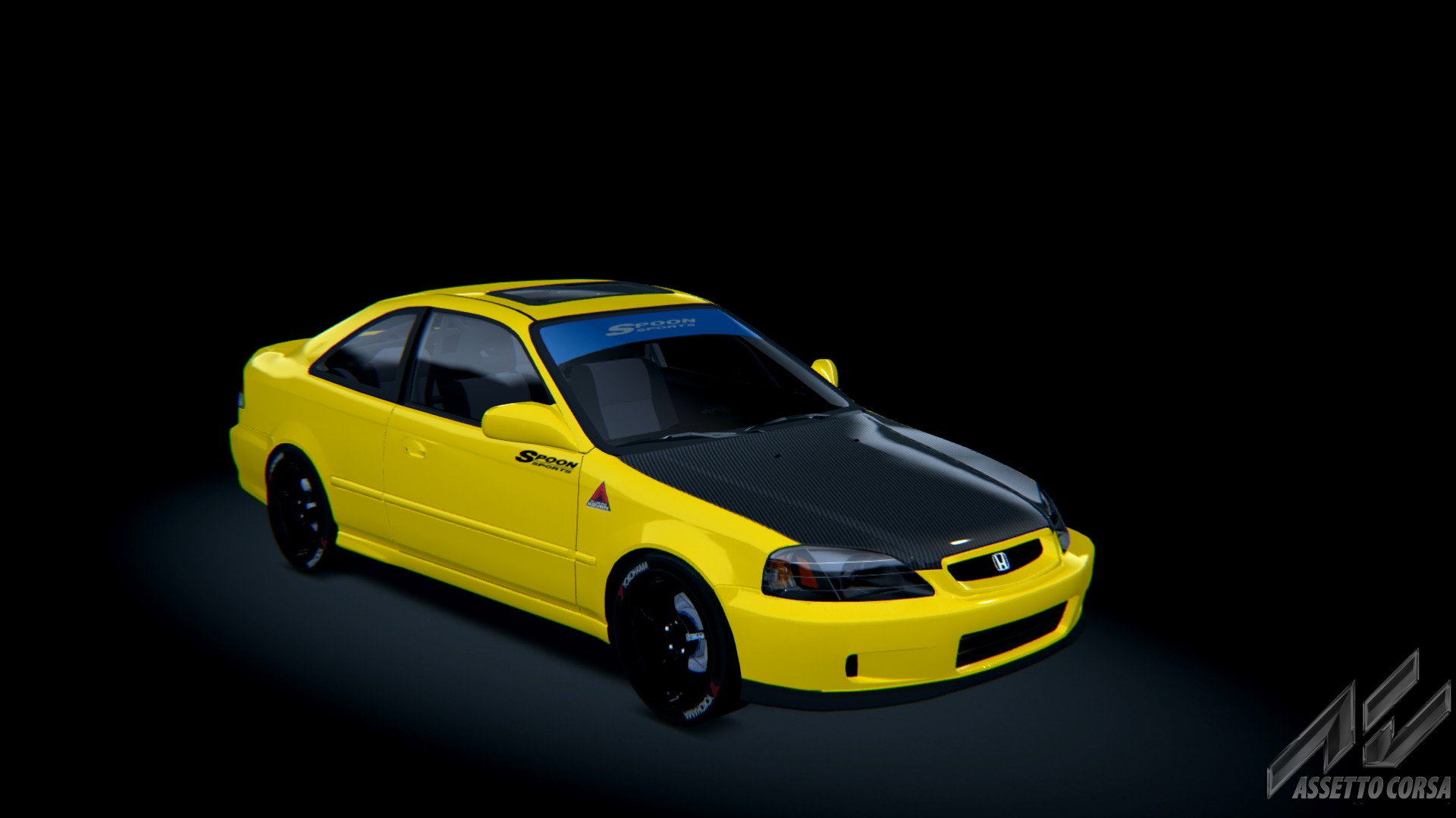 Honda Civic Si '99, skin SPOON_SPORTS_1