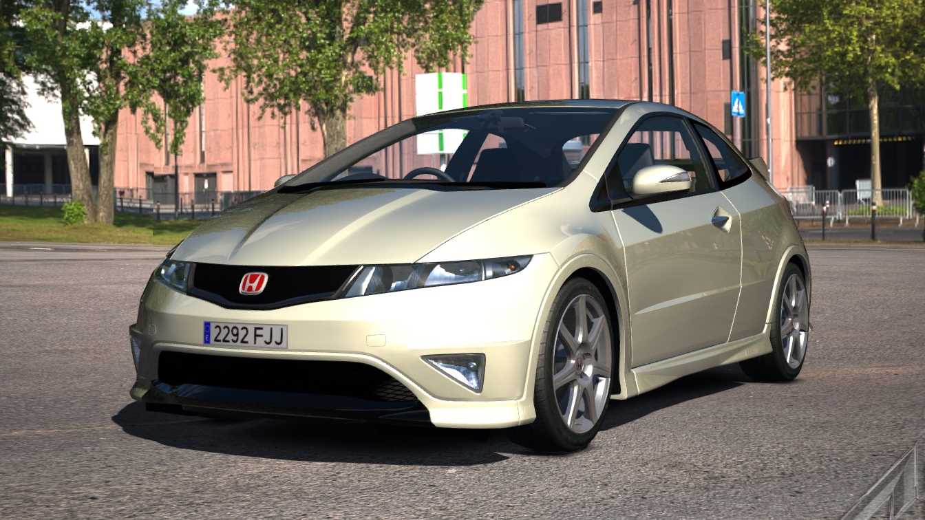 Honda Civic Type-R, skin White2