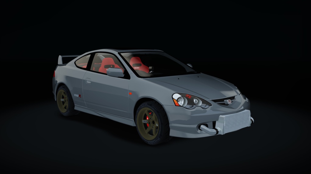 Honda Integra Type-R DC5 S2, skin Satin_Silver_Metallic