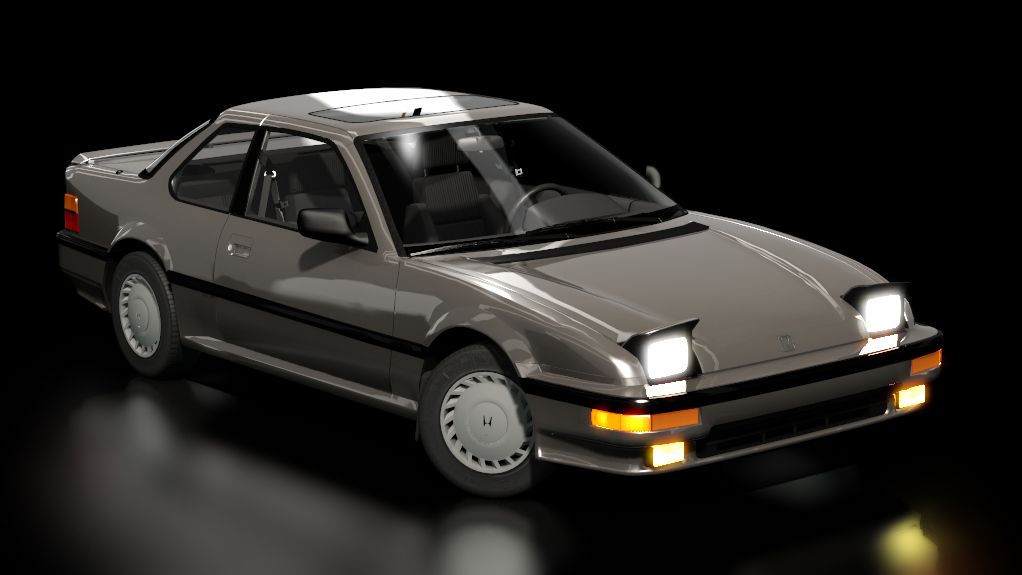 Honda Prelude 2.0Si 1988, skin charcoalgranite