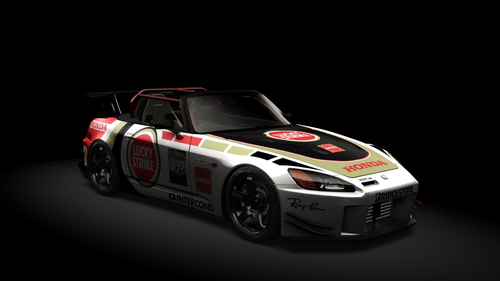 Honda J's Racing S2000, skin Lucky_Strike