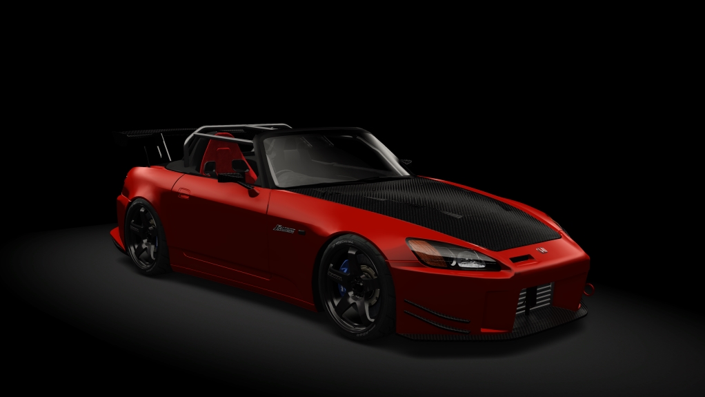 Honda J's Racing S2000, skin Red