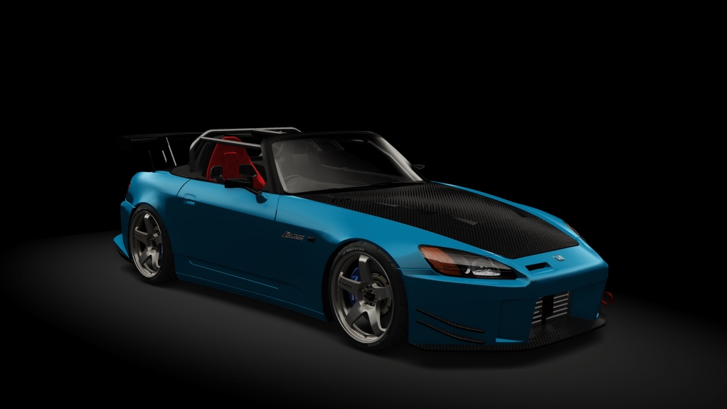 Honda J's Racing S2000, skin Santorini_Blue