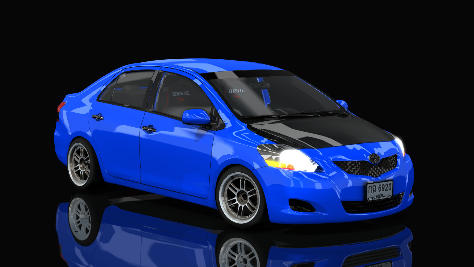 HOTHEAD21 TOYOTA VIOS STREET, skin blue