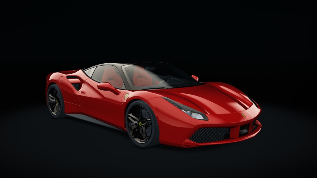 Ferrari 488 GTB, skin rosso_scuderia_b