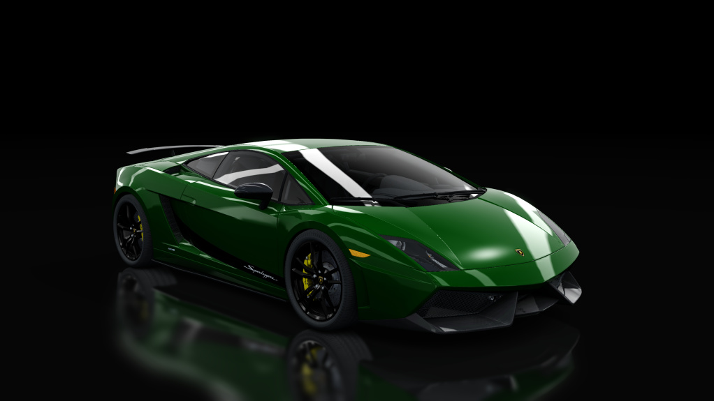 Lamborghini Gallardo SL Step3, skin verde_ermes