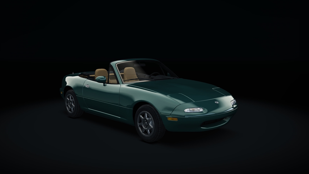 Mazda Miata NA, skin 11_british_racing_green_lim