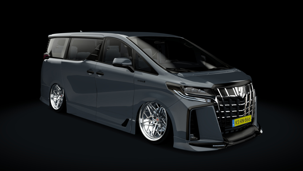 Toyota Alphard HF, skin grey