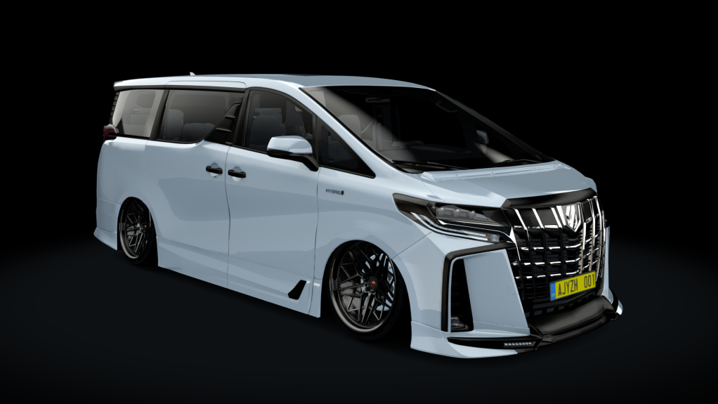 Toyota Alphard HF, skin white