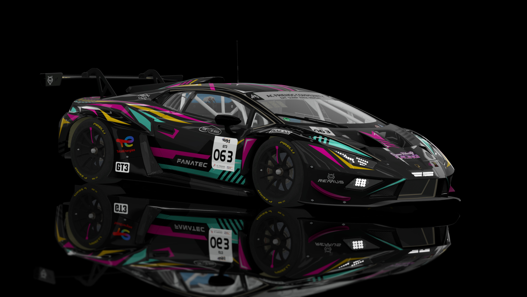 Lamborghini Huracan GT3 EVO2, skin ACFGTWC_SPA_GT3_063