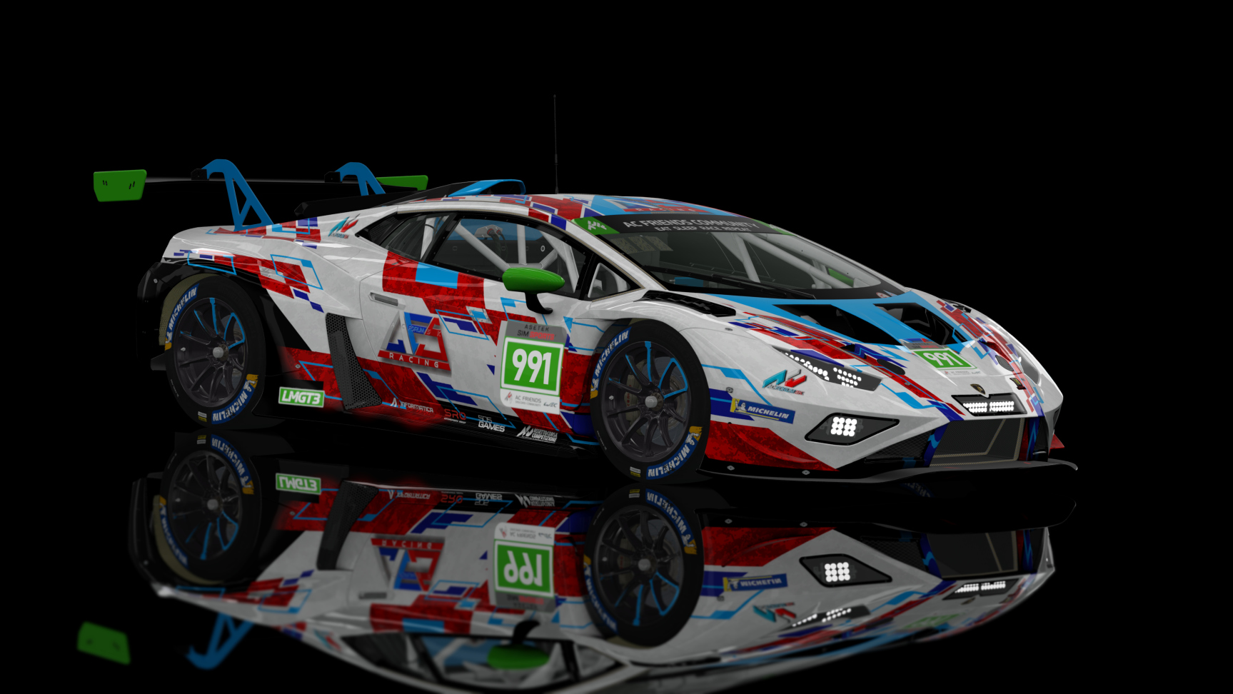 Lamborghini Huracan GT3 EVO2, skin ACFWEC2024_PORTI_LMGT3_991