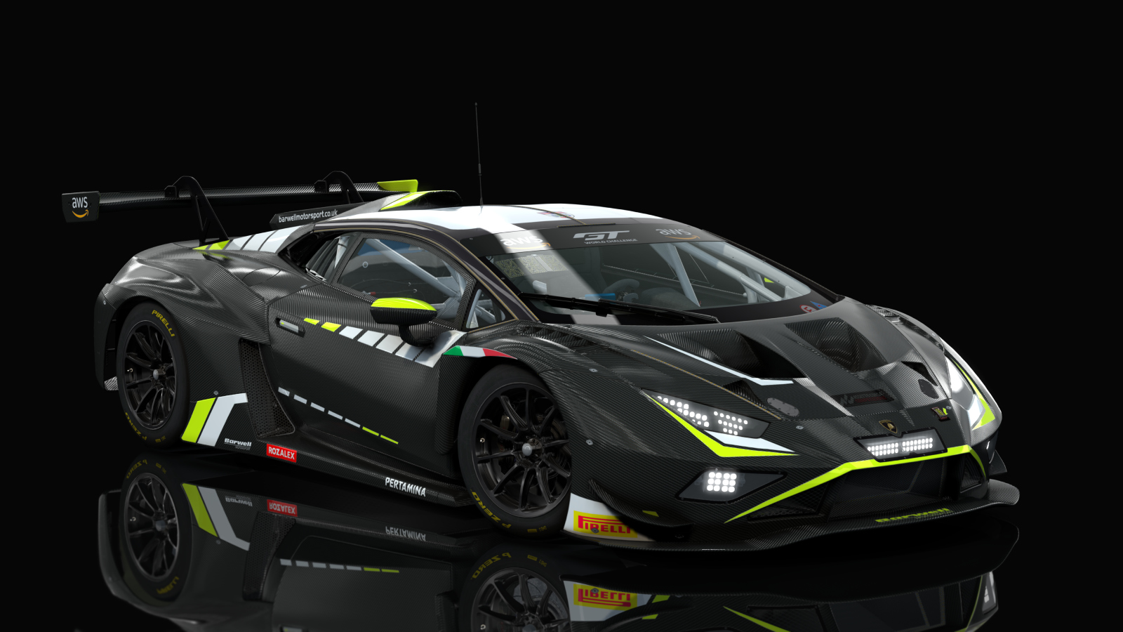 Lamborghini Huracan GT3 EVO2, skin default
