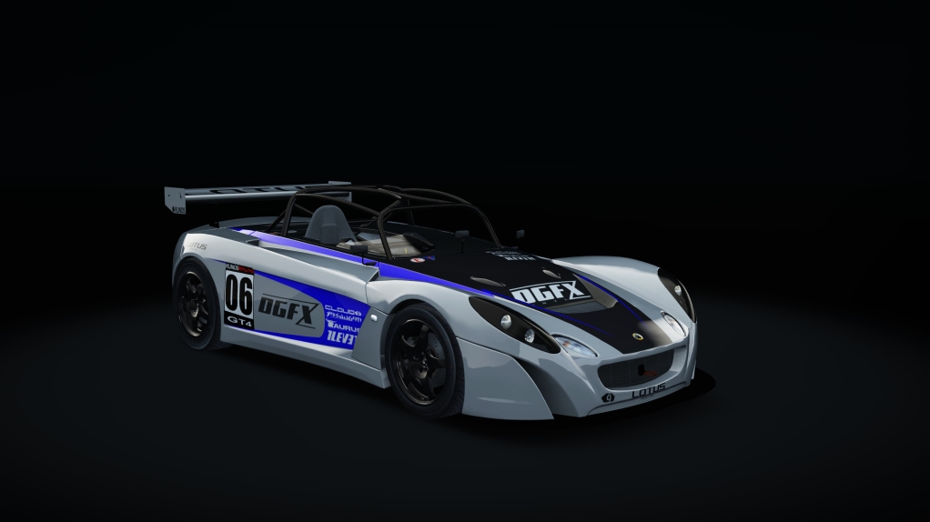 Lotus 2-Eleven GT4, skin DGFX_Blue_06