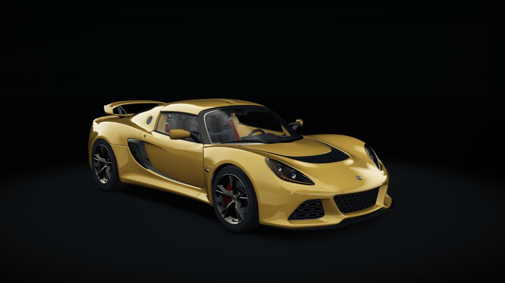 Lotus Exige S, skin Chrome_Orange