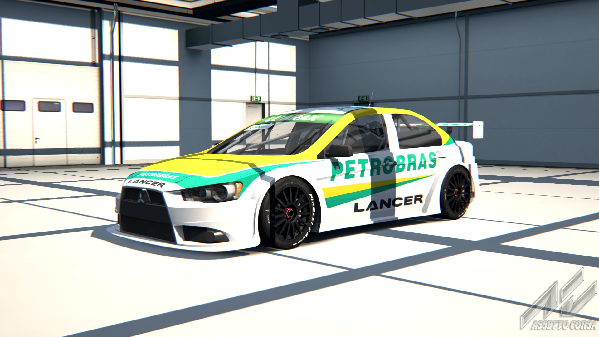 Lancer GT BR Marcas, skin Petrobras