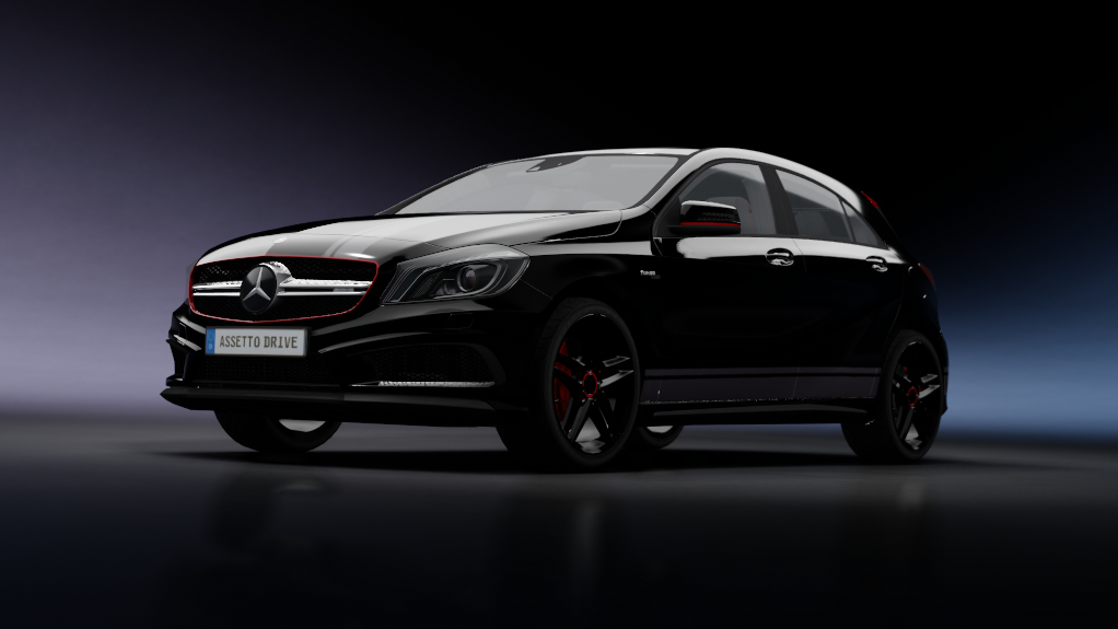 Mercedes-Benz A45 AMG, skin custom_edition_one_black