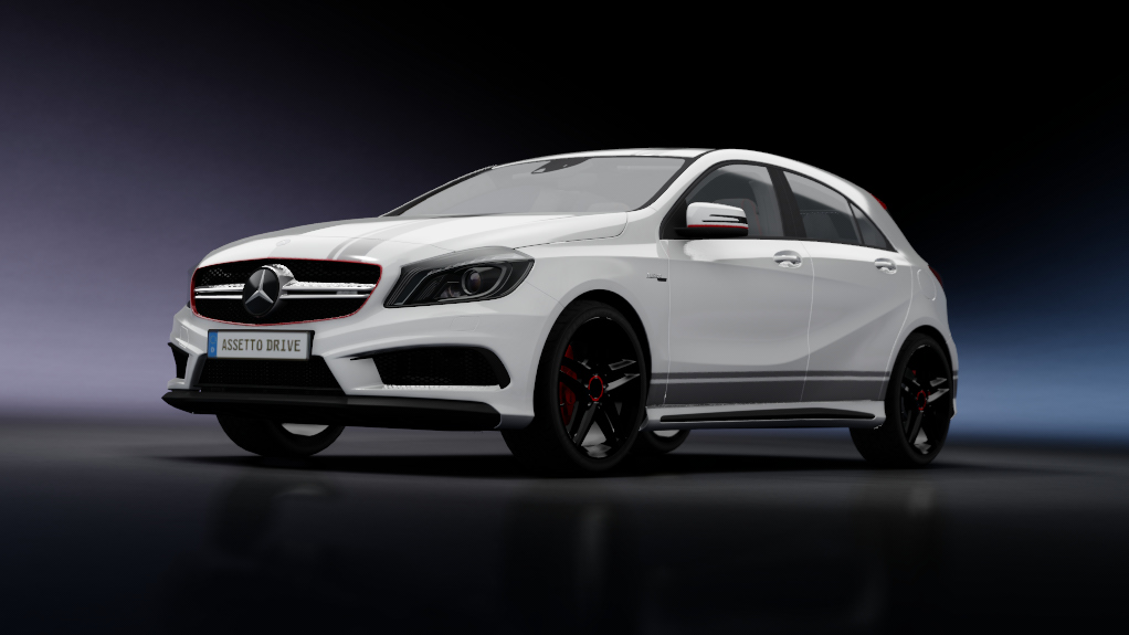 Mercedes-Benz A45 AMG, skin custom_edition_one_white