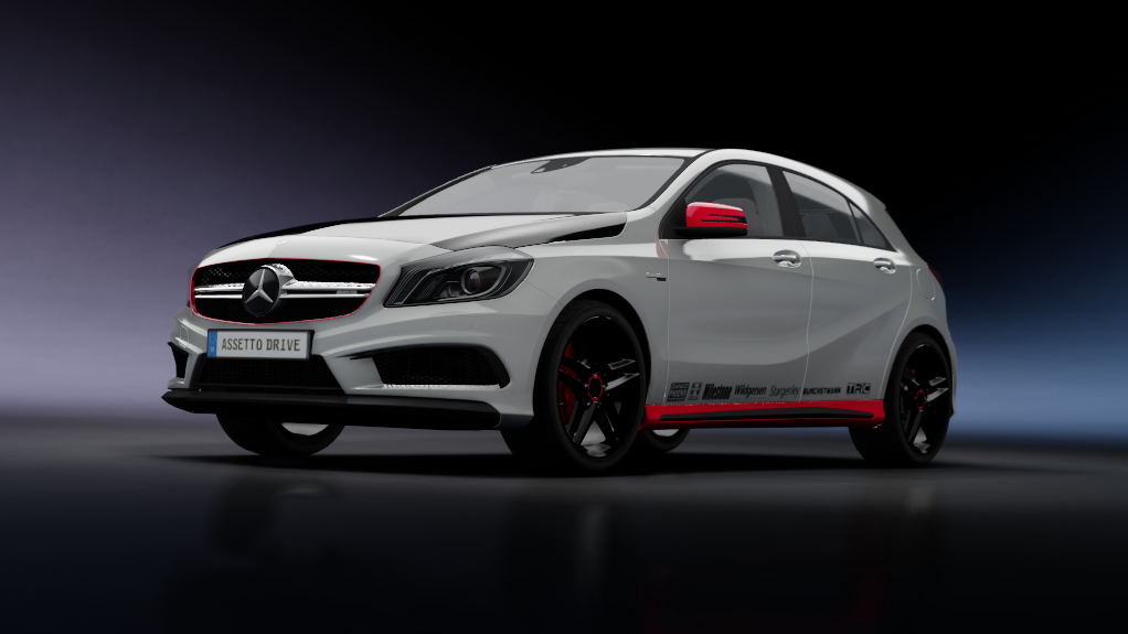 Mercedes-Benz A45 AMG, skin custom_silver