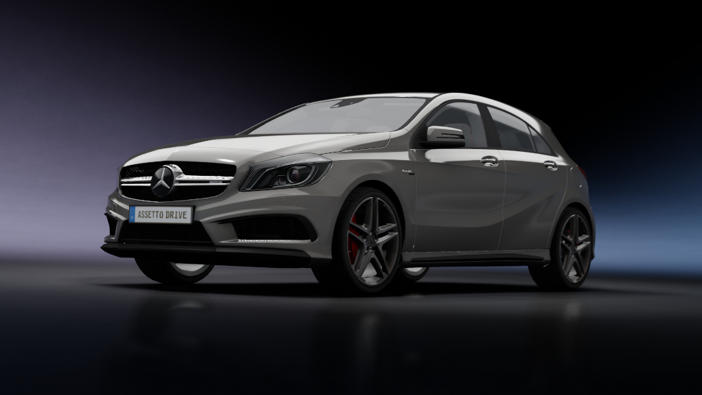 Mercedes-Benz A45 AMG, skin mountain_grey