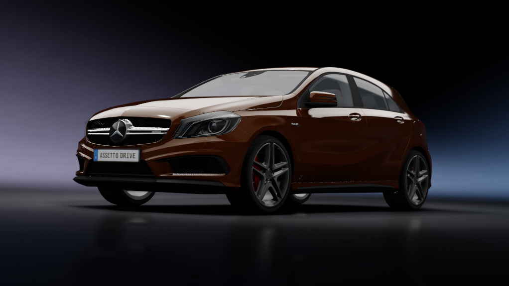 Mercedes-Benz A45 AMG, skin orient_bronze