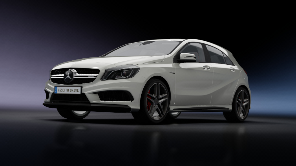 Mercedes-Benz A45 AMG, skin polar_silver