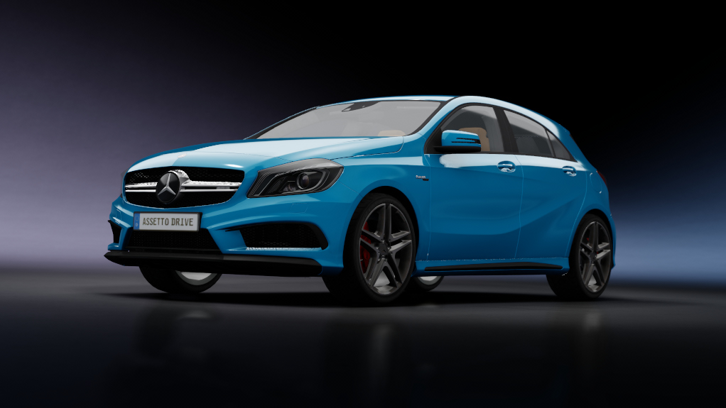 Mercedes-Benz A45 AMG, skin south_seas_blue