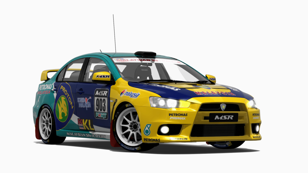 GrN Proton Inspira Evo X, skin 903 PERT Gravel