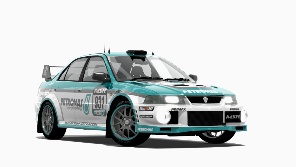 GrN PERT Evo VI, skin 931 Petronas Gravel