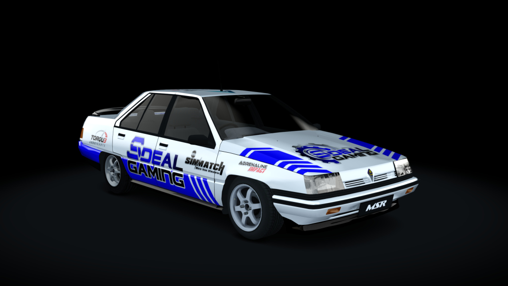 Proton Saga Adrenaline Impact, skin SDG1 White