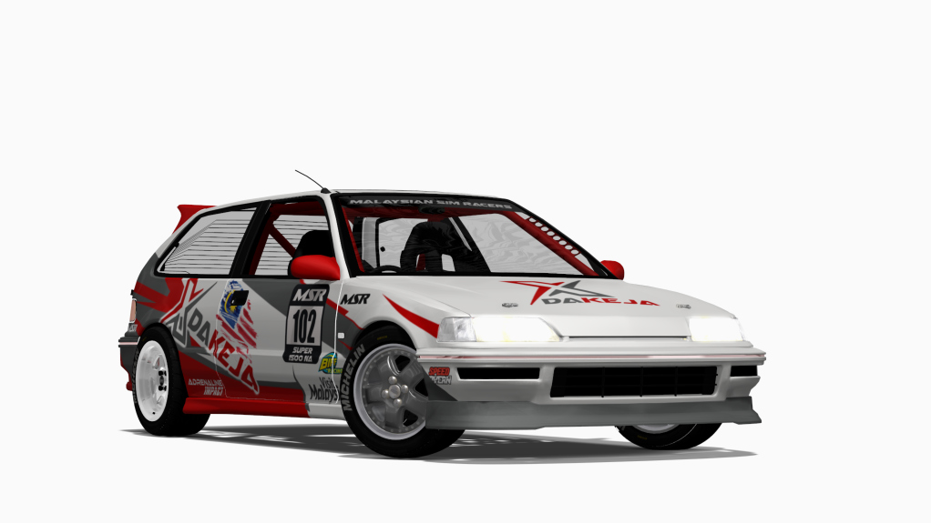 Honda Civic EF9, skin 102 Tadakeja