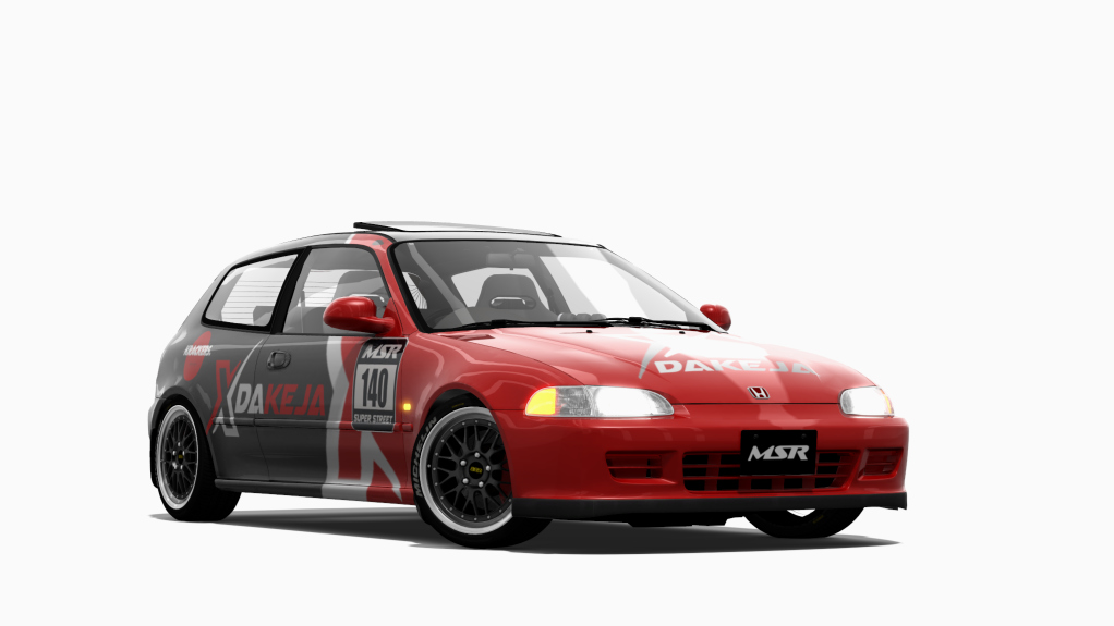 Honda Civic EG6 B16B Turbo, skin 140