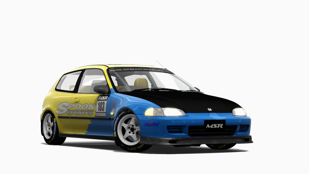 Honda Civic EG6 K20, skin 103