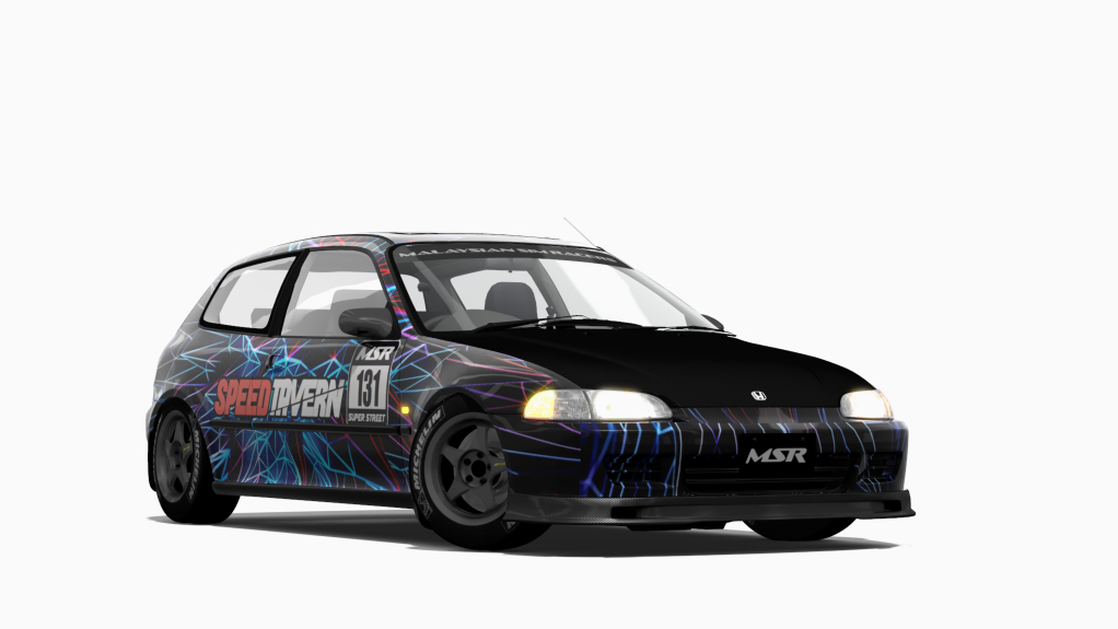 Honda Civic EG6 K20, skin 131