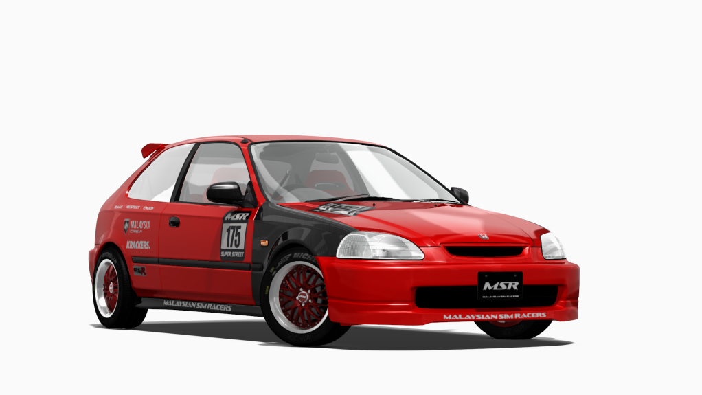 Honda Civic EK9 K20, skin 171