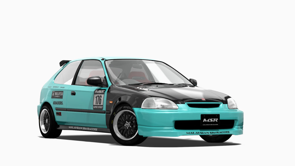 Honda Civic EK9 K20, skin 172