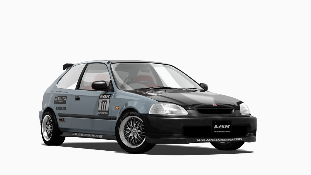 Honda Civic EK9 K20, skin 173