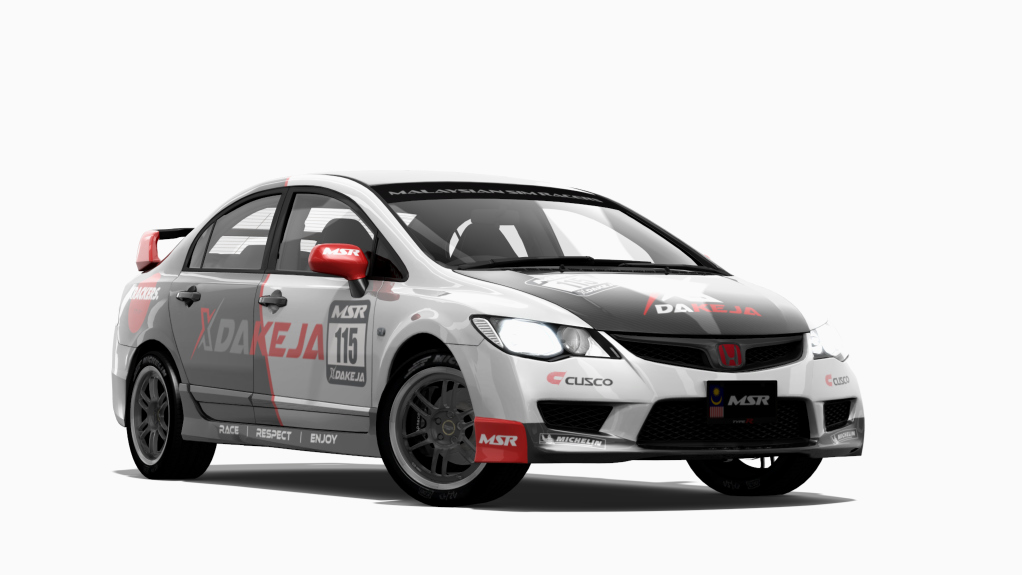 Honda Civic FD2 K20, skin XDAKEJA