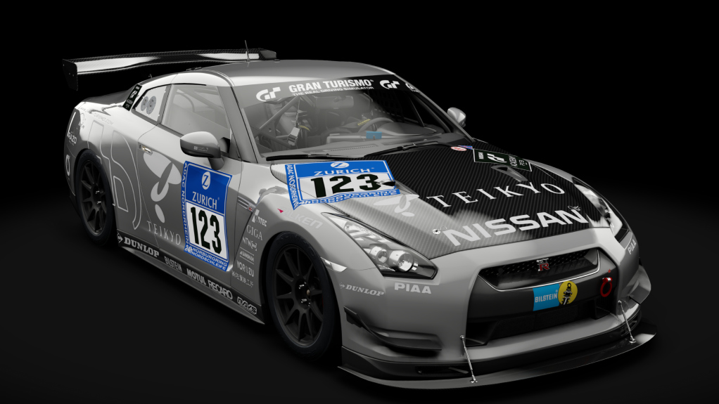 Nissan GT-R R35 Cup, skin Dark Metal Gray