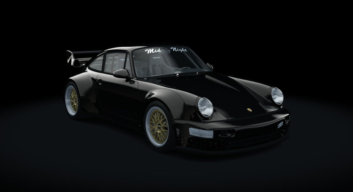 Porsche 911 Turbo Tuned, skin 02_black_golden