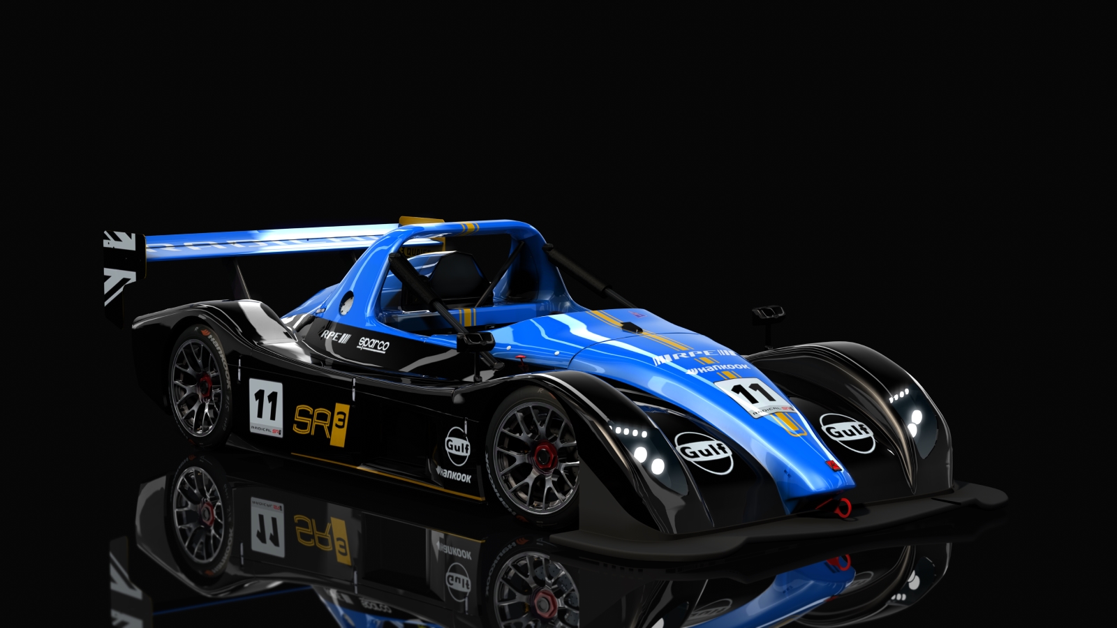 Radical SR3 RHD, skin 11