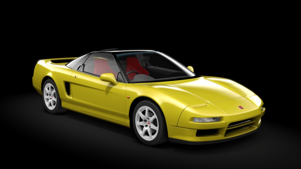 Honda NSX-R NA1, skin indy_yellow_pearl