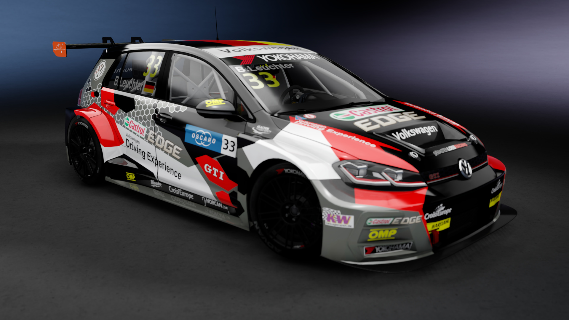Volkswagen Golf GTI TCR '19, skin 33_B_Leuchter_2019